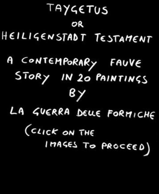 la guerra delle formiche - taigeto